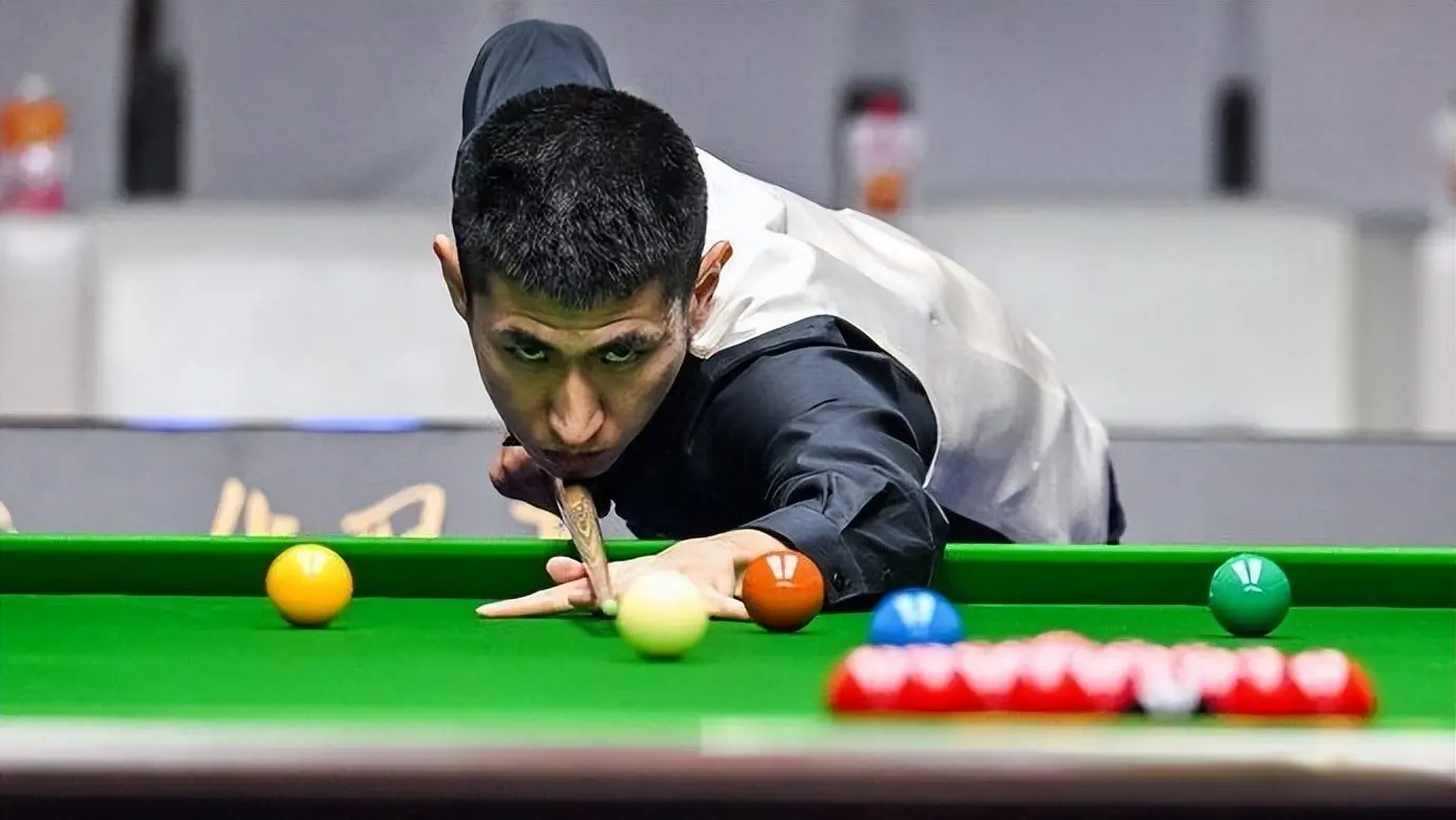 拿下此局并, 完只用了, 白雨露单杆